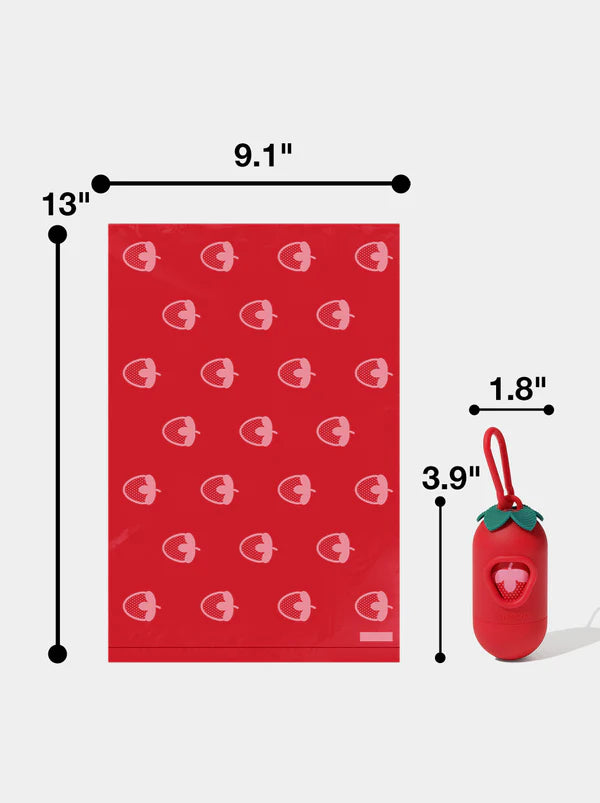VETRESKA POOP BAGS FRUTILLA