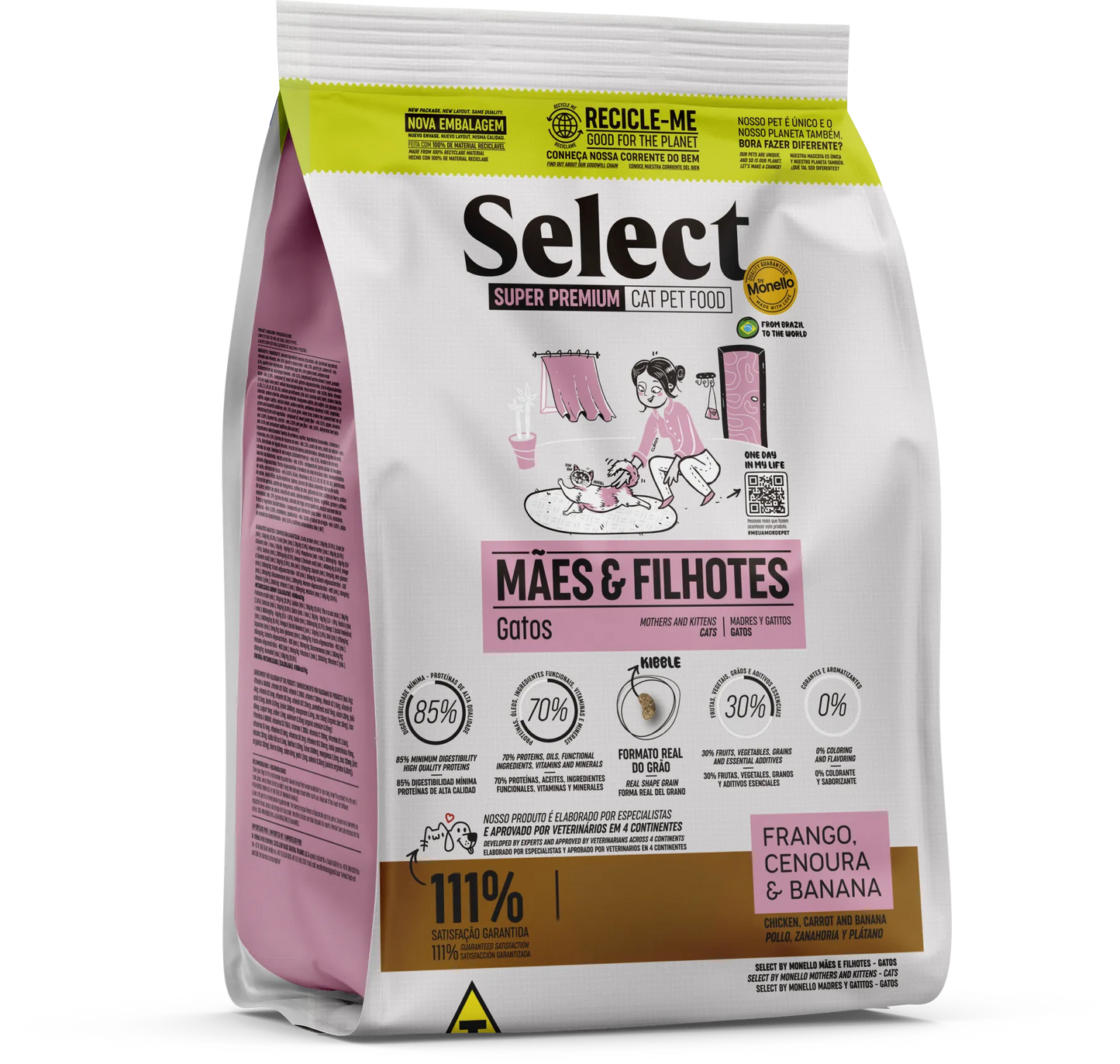 MONELLO SELECT GATITO Y MADRE 1.5KG