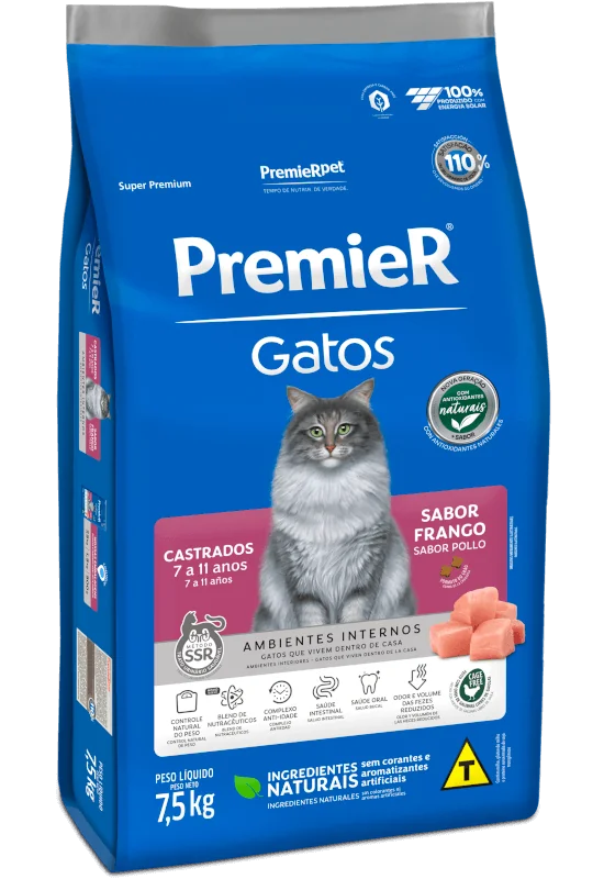 PREMIER GATO CASTRADO