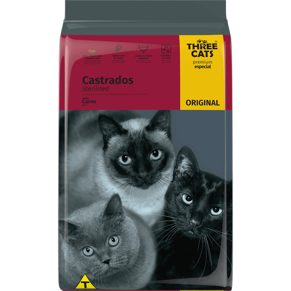 THREE CATS CASTRADO