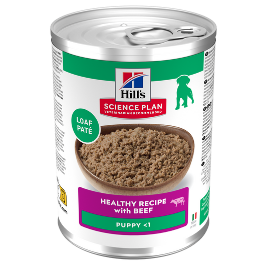LATA HILLS PERRO CACHORRO 370GR