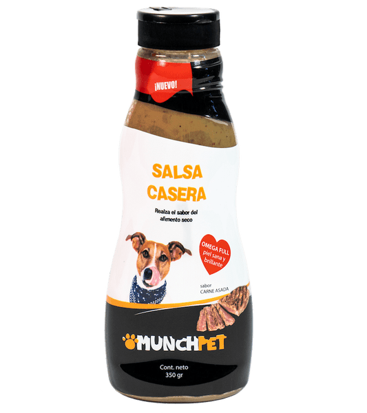 SALSA CASERA MUNCHPET 350GR