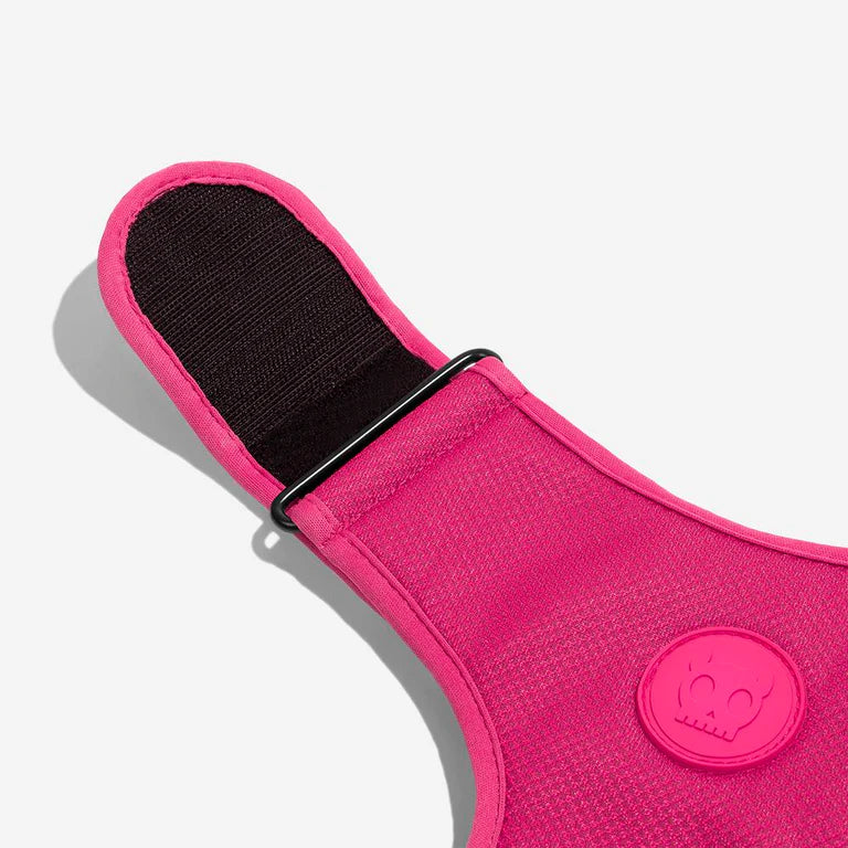 PINK LED ADJUSTABLE AIR MESH HARNESS